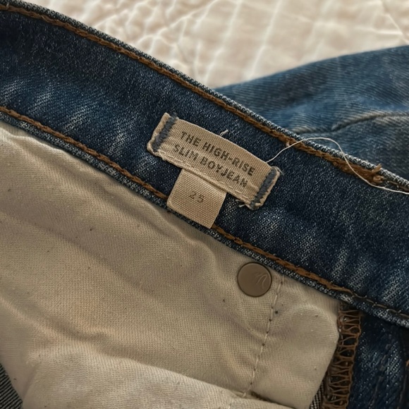 Madewell the high rise slim boyjean - Picture 3 of 5